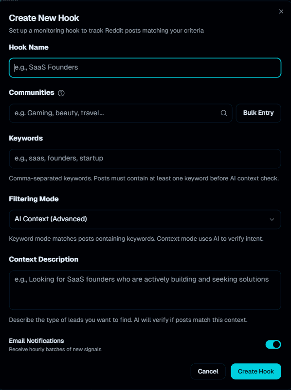 Step 1: Define Your Context & Keywords